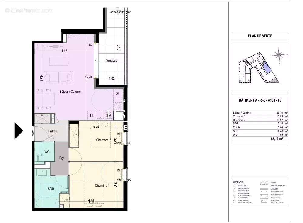 Appartement à FREJUS