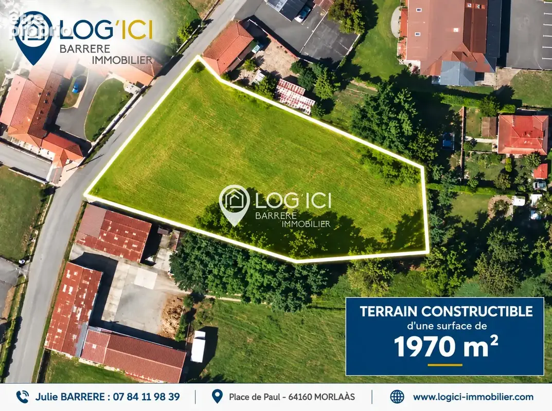 Terrain à MORLAAS