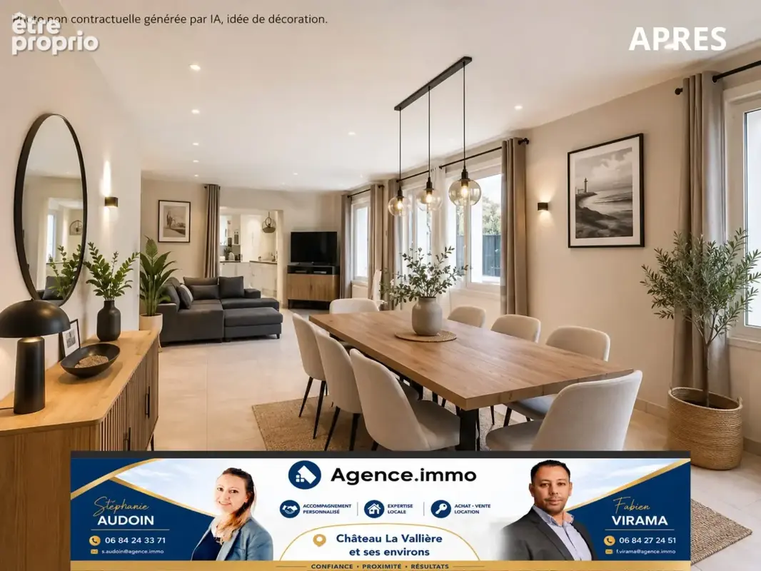 Maison 7 pièces 202 m² à vendre à Chateau-La-Valliere (37330) - photo 4