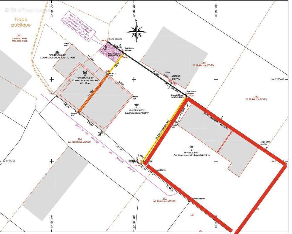 Terrain à MONDONVILLE