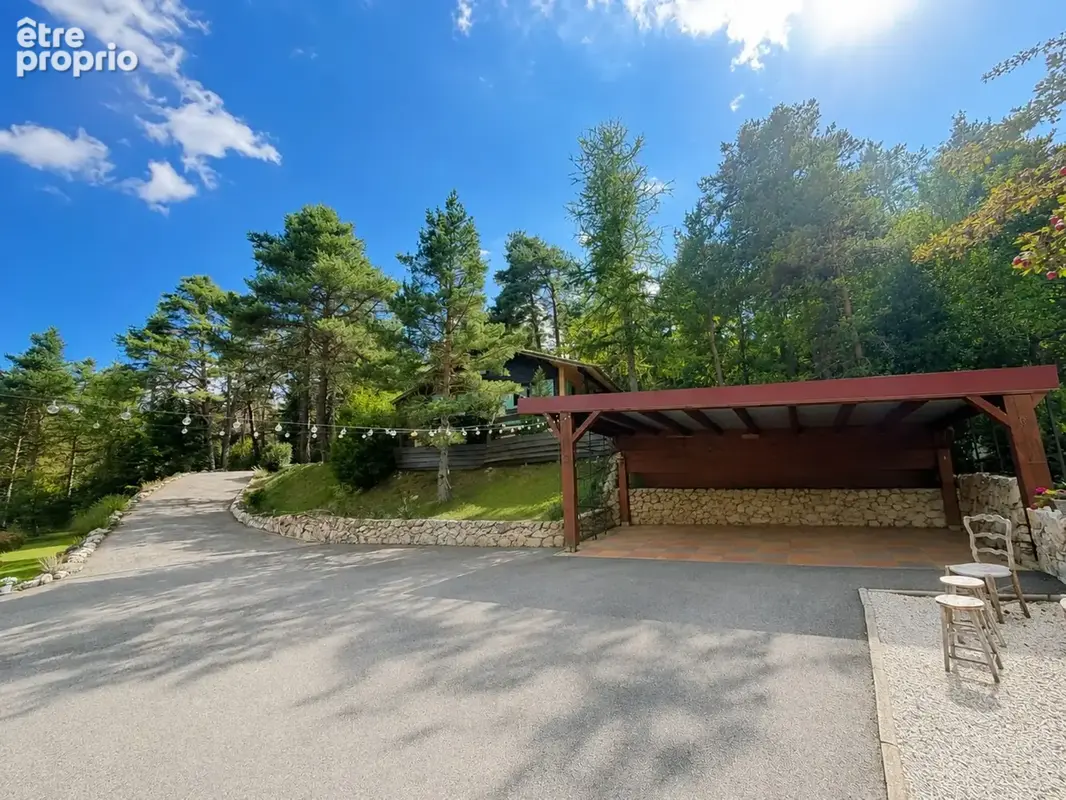 Maison bois 181 m² + maison indépendante 48 m² –  à vendre 7 pièces  ANDON (06) - photo 24