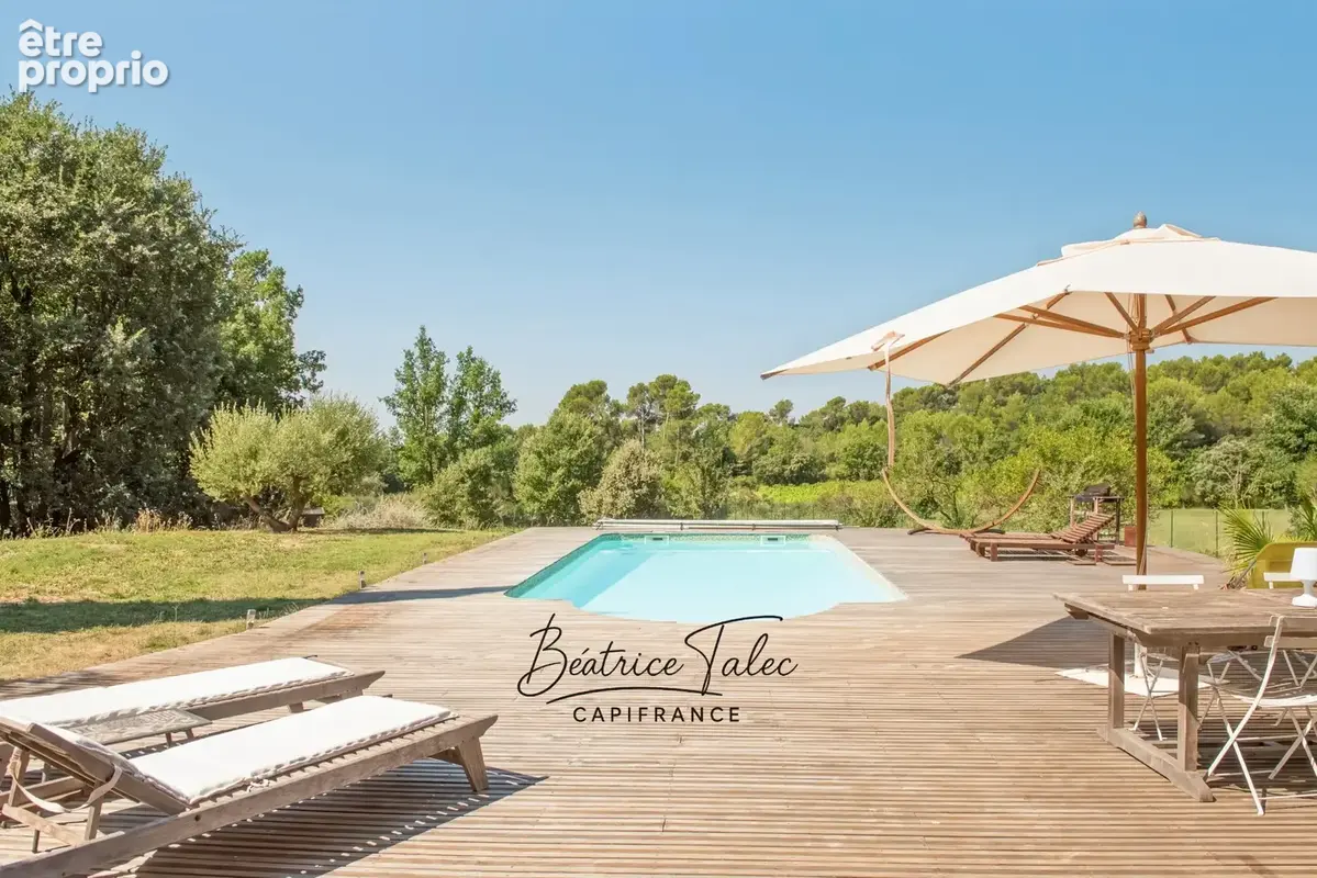 Maison de caractère avec piscine 5 pièces au cœur des vignes, double garage, 6000m2 terrain plat arboré, magnifique vue dans un  - photo 12