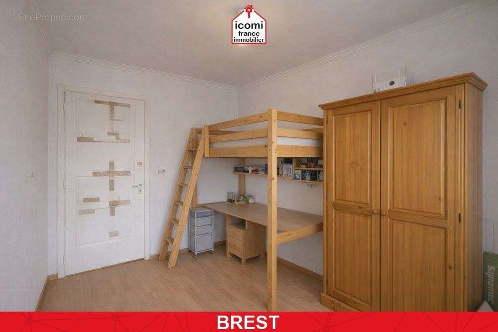 Finistere - brest (29200) - a vendre - appartement - t3  - vue degagee - balconnet - idealement situe - 3eme et dernier etage - photo 7