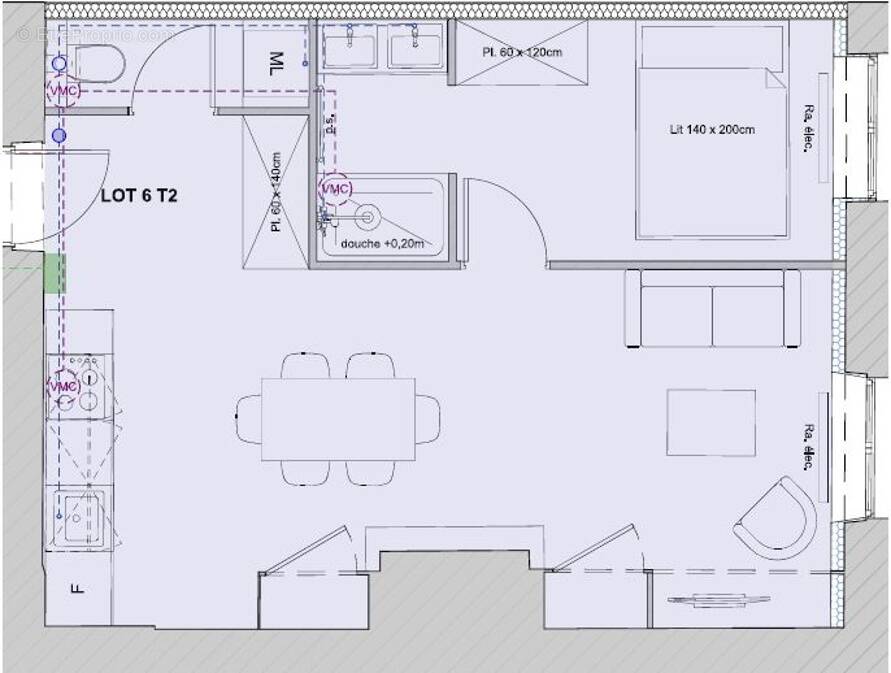 Appartement à LYON-4E