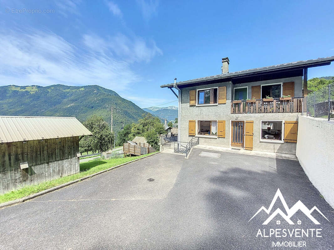 a-vendre-appartement-3chambres-jardin-alpesvente - Appartement à SAINT-JEAN-D'AULPS