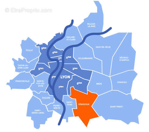 Appartement à VENISSIEUX