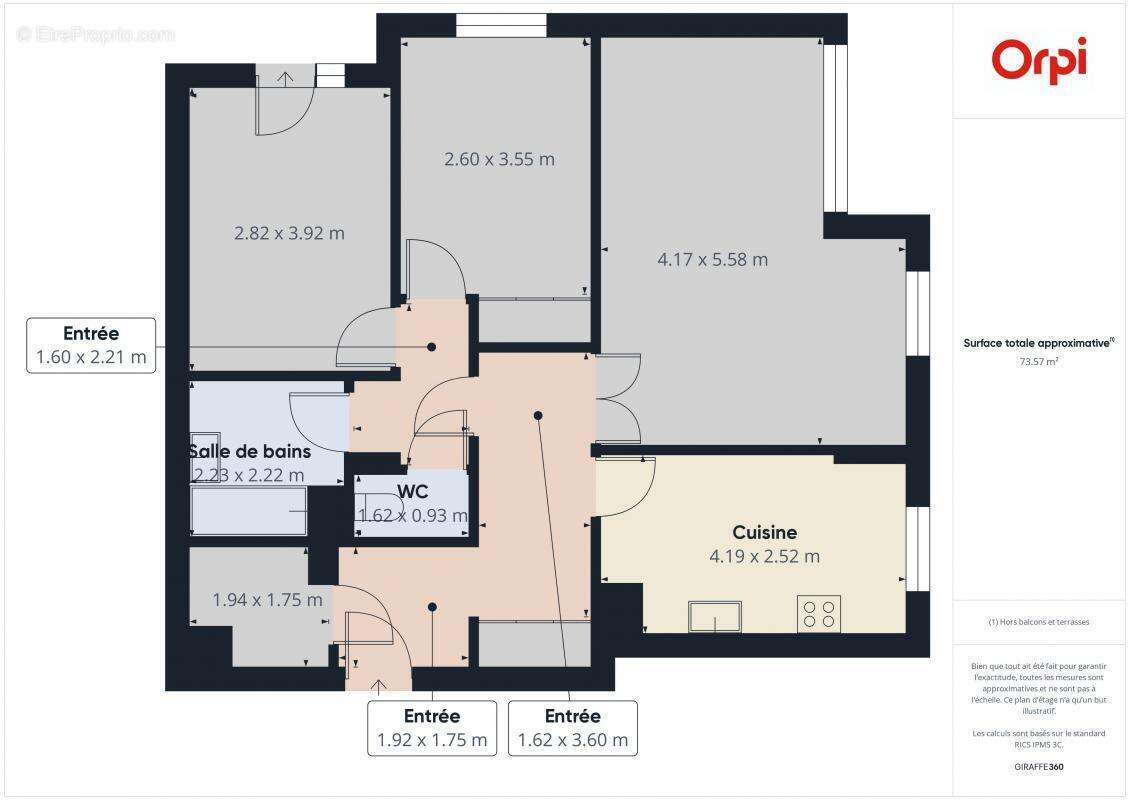 Appartement à CHAMBERY