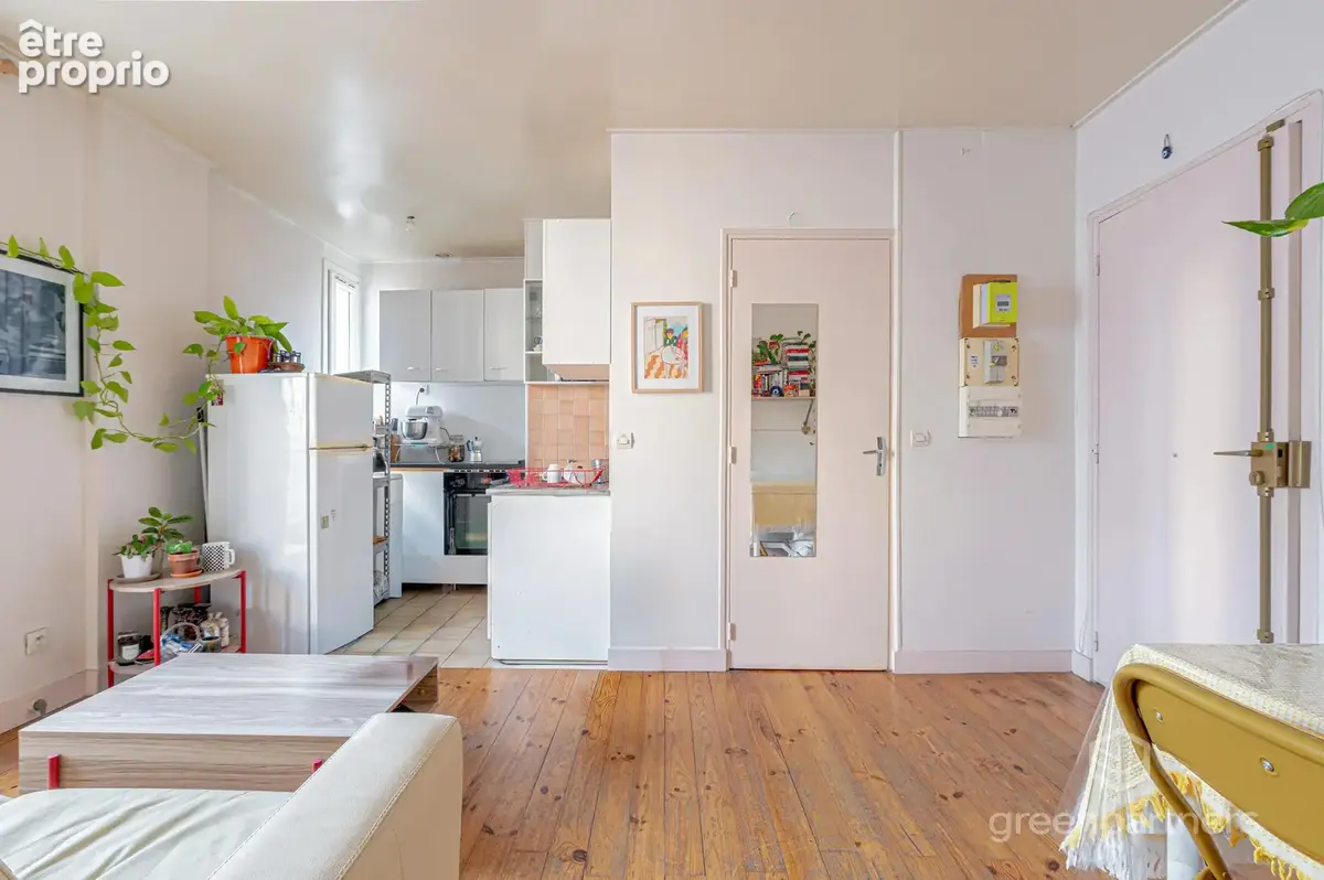 F2 29,53 m² - parquet - dernier étage - au calme - vincennes - photo 6