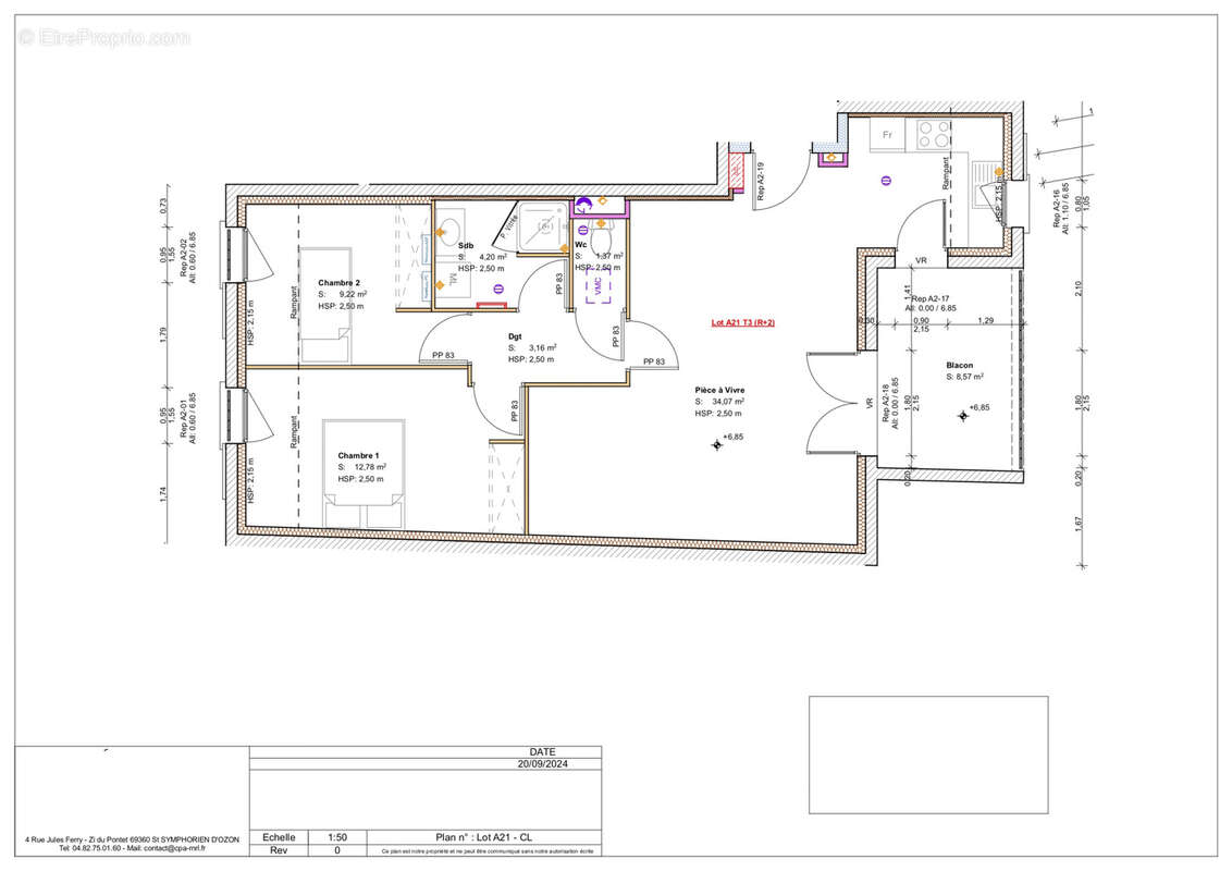 Appartement à SEPTEME