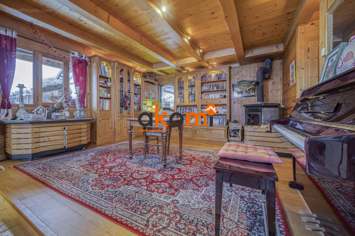 Bibliothèque - Maison à SAINT-JEAN-DE-SIXT