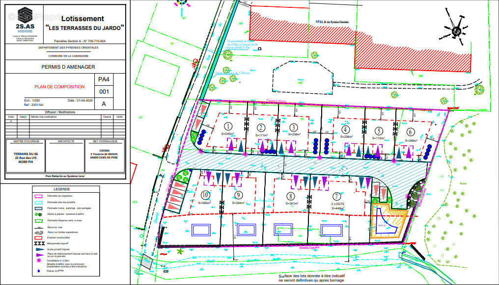 Photo 2 - Terrain à LA CABANASSE