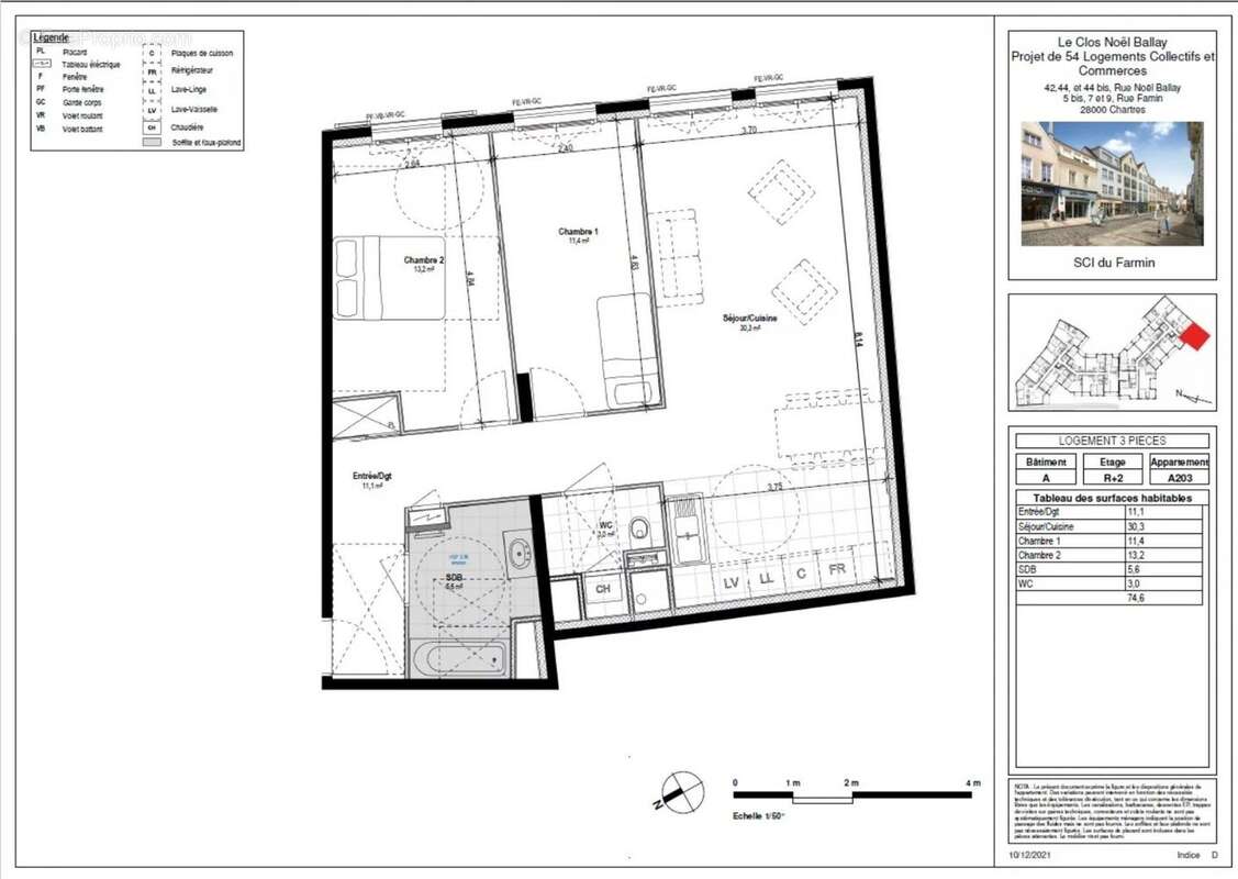 Appartement à CHARTRES