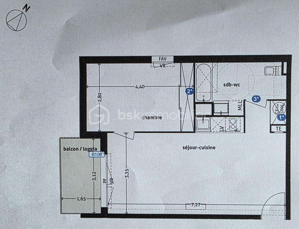 Appartement à GAGNAC-SUR-GARONNE
