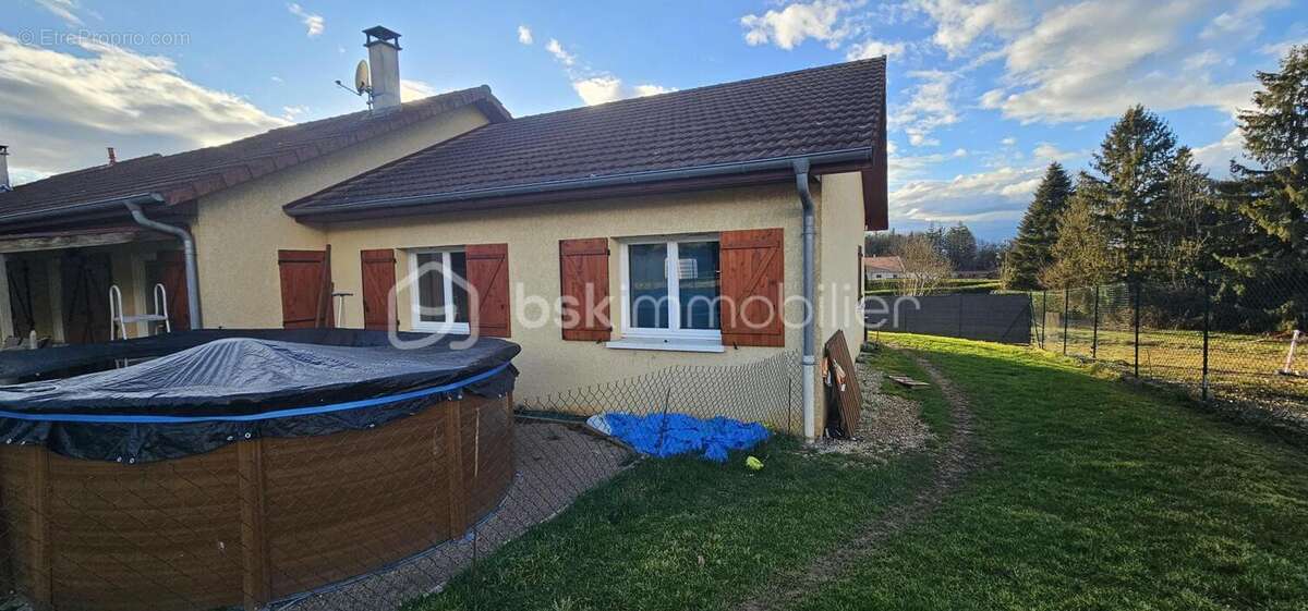 CREYS-MÉPIEU – Maison de plain-pied de 98 m² avec grand terrain – 285 000 € - photo 2
