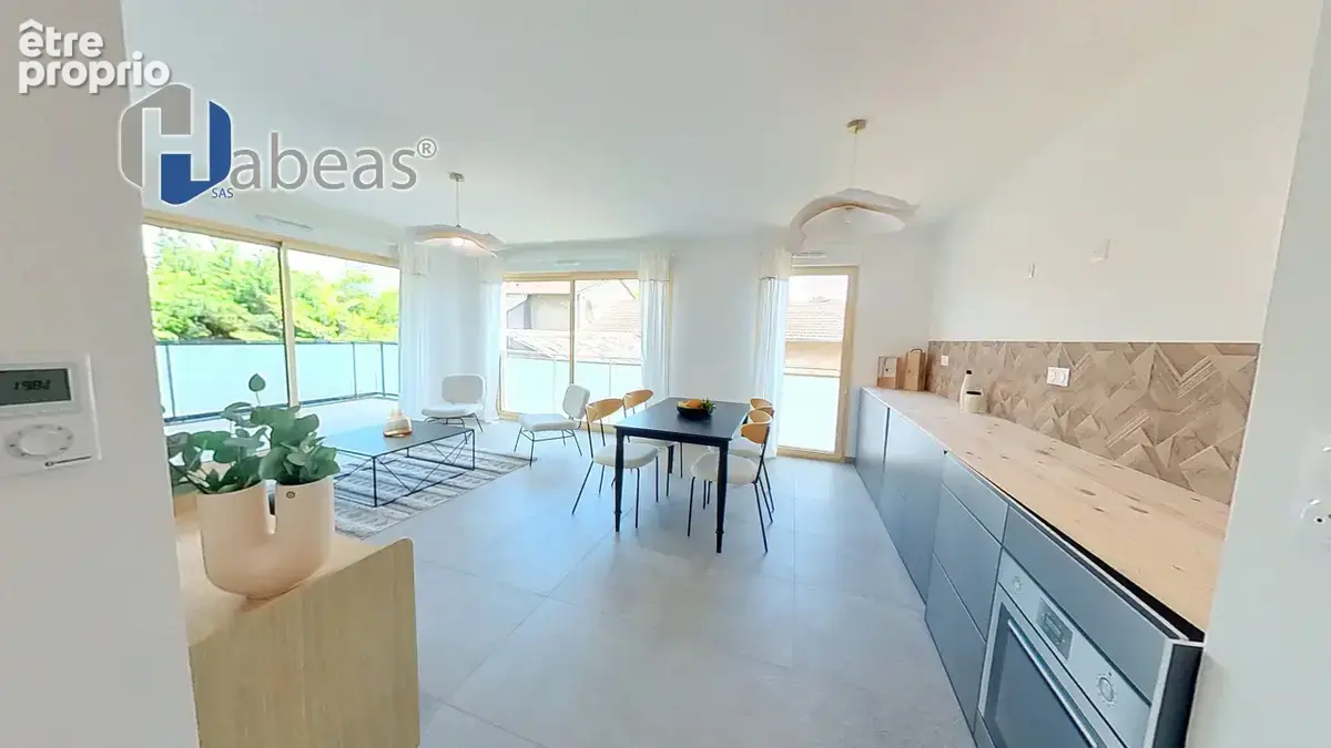 Appartement T3 de 60,50m² avec terrasse de  23m² - photo 2