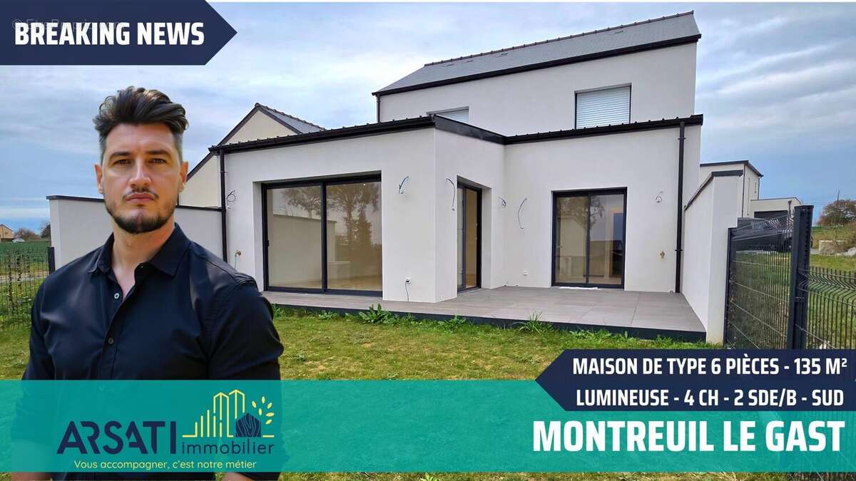 Maison à MONTREUIL-LE-GAST