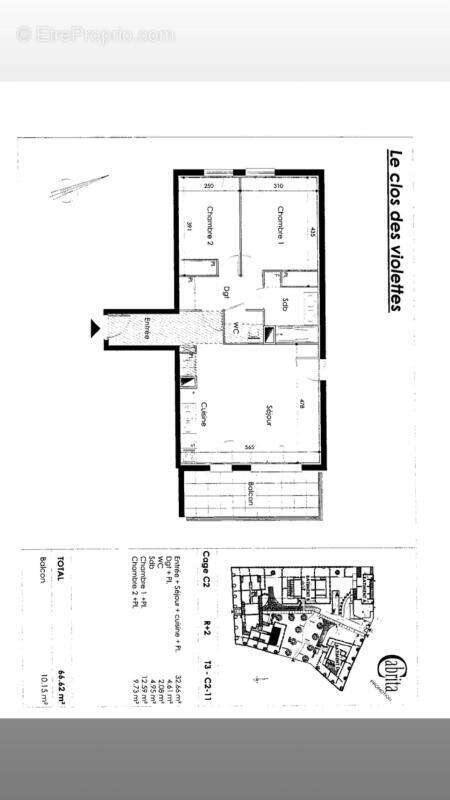 Appartement à TOULOUSE