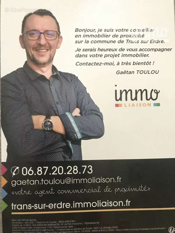 Terrain à LES TOUCHES