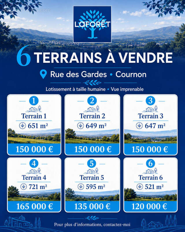Terrain Cournon D Auvergne 595 m2 - photo 3