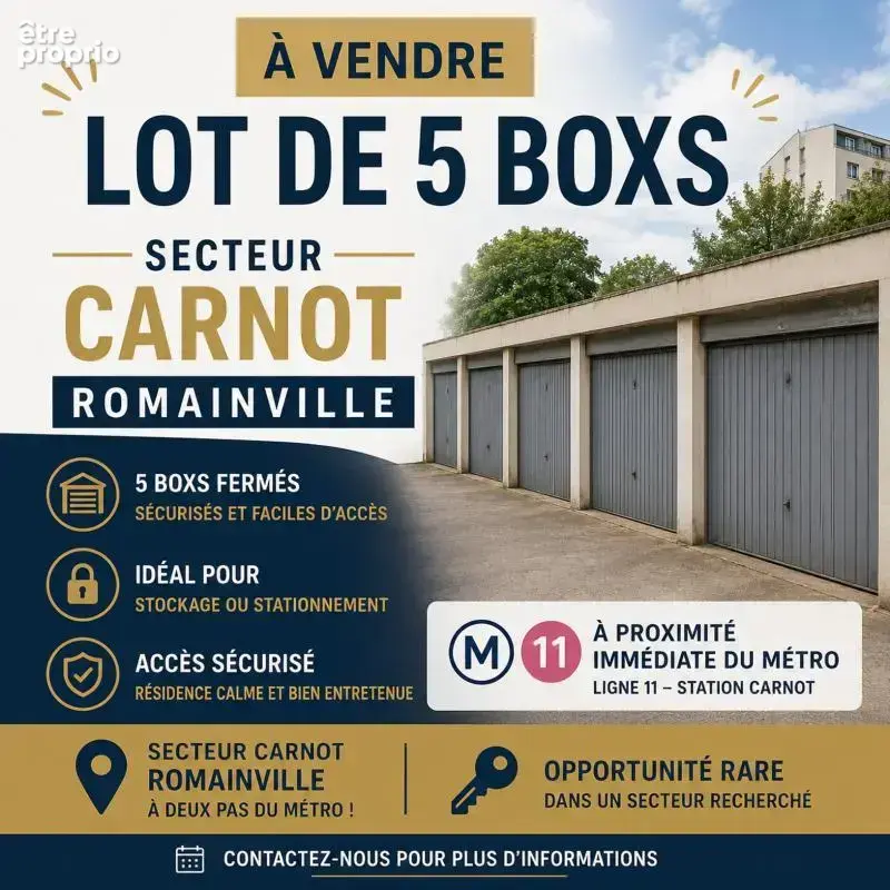 Parking à ROMAINVILLE