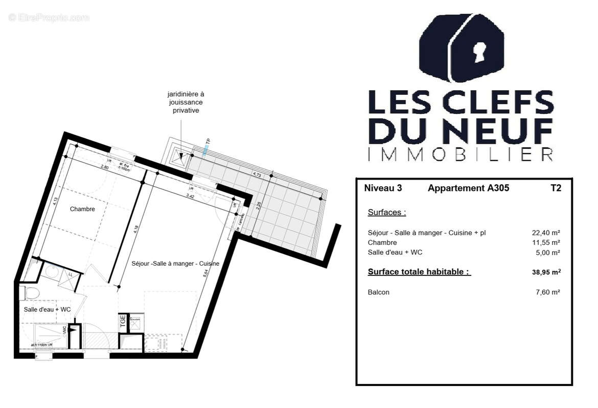 Appartement à TOULOUSE