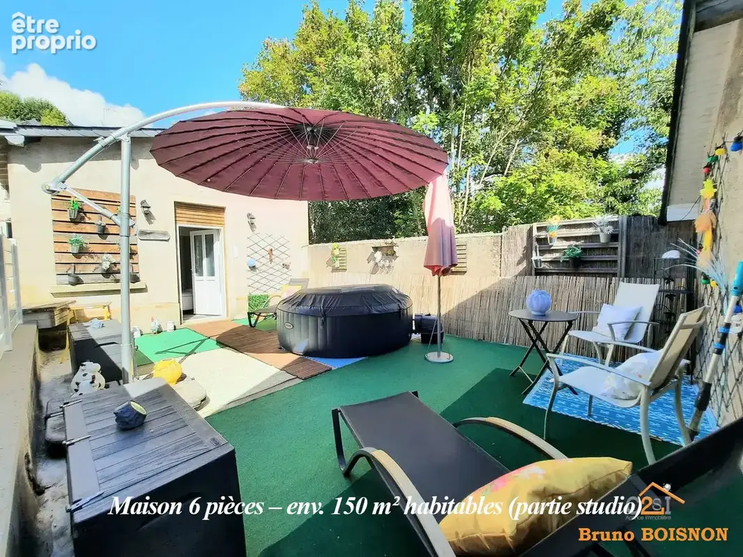 Ensemble immobilier, 3 maisons + dépendances - photo 10