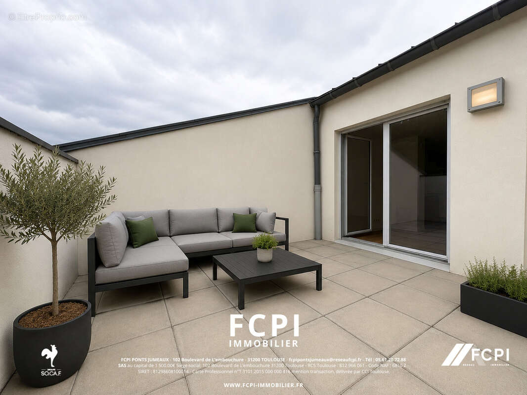 Appartement trois pièces de 64m2 situé à Cenon. - photo 3
