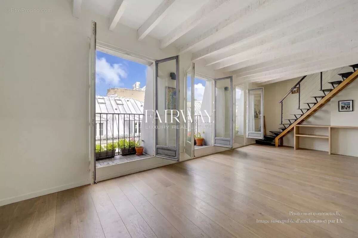 Duplex 2 Chambres – Paris 9ème – Square Montholon – Dernier Étage par Ascenseur - photo 2