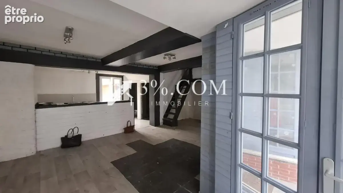 GAMACHES : Petite maison A RENOVER - courette - - photo 2
