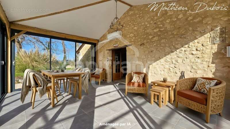 Grange en pierre rénovée avec piscine, 4 chambres, au cœur de la nature en Dordogne - photo 5