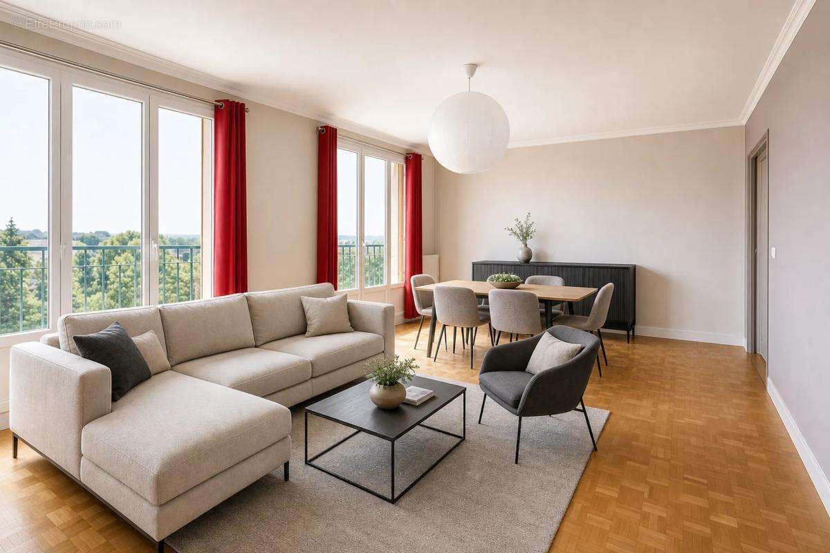 Grand appartement de 4 pièces (2 chambres) de 92 m² à Deuil-la-Barre - photo 2