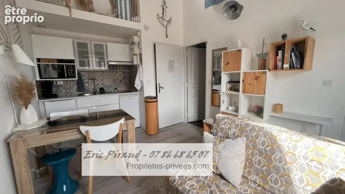 LE CROISIC - Appartement T2 de 21 m², entièrement rénové avec soin, vendu meublé et parfaitement équipé - photo 1