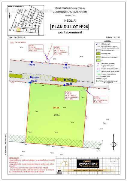 Terrain à ARTZENHEIM