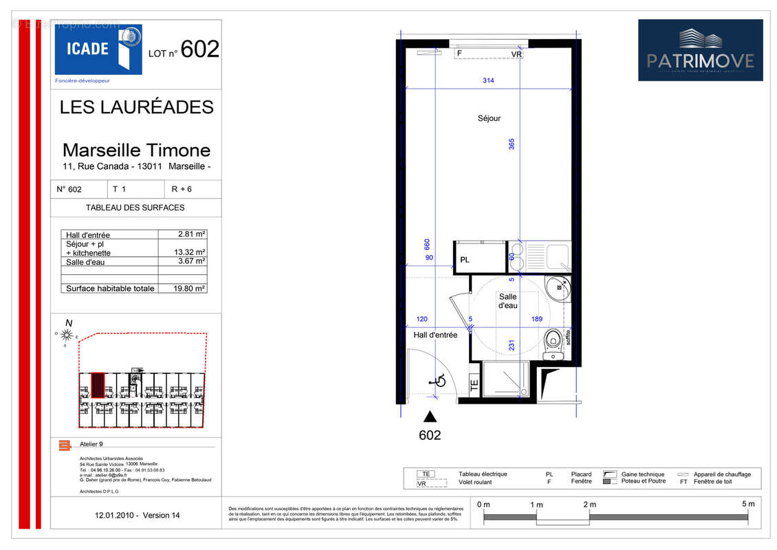 Appartement à MARSEILLE-10E
