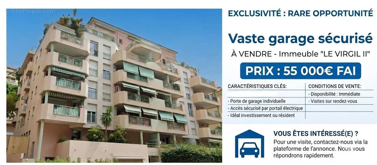 Parking à MENTON