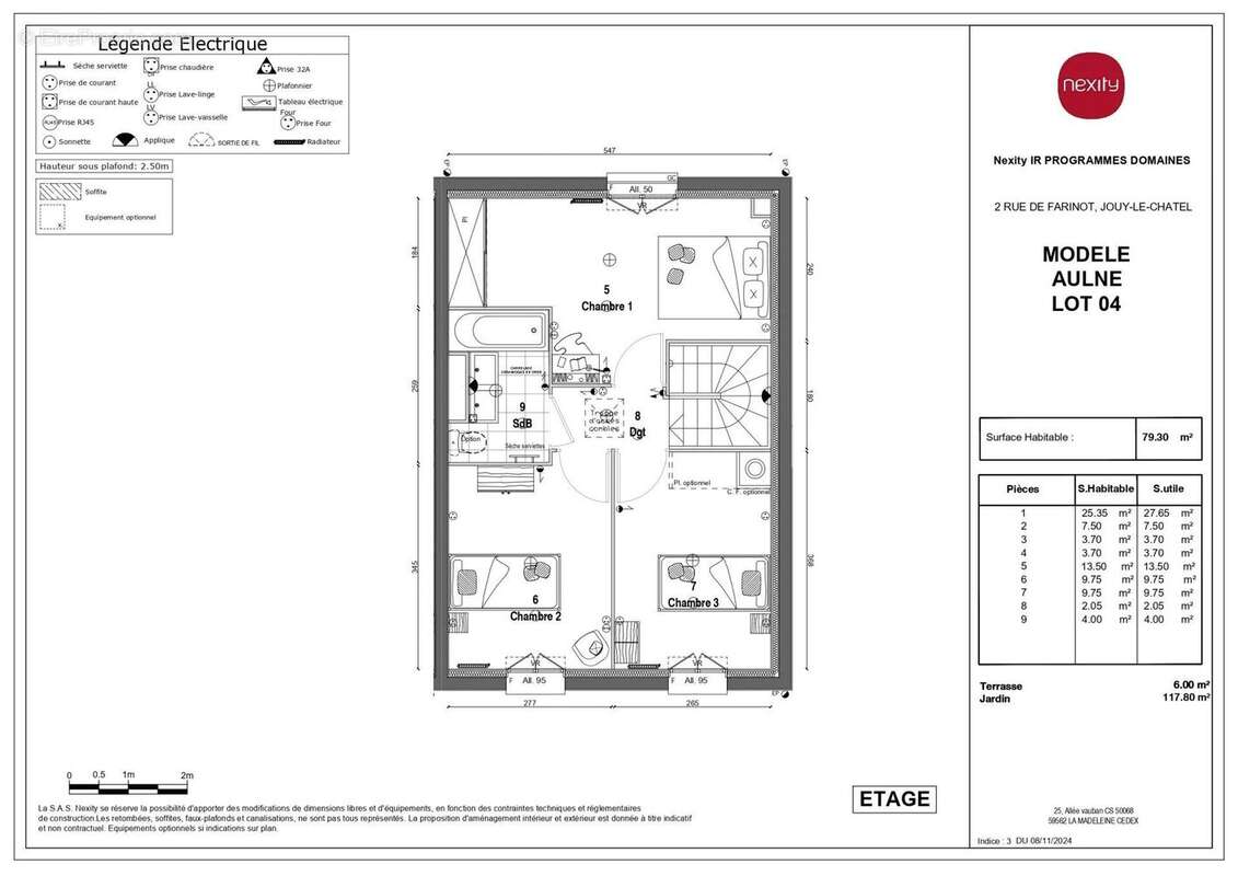 Maison à JOUY-LE-CHATEL