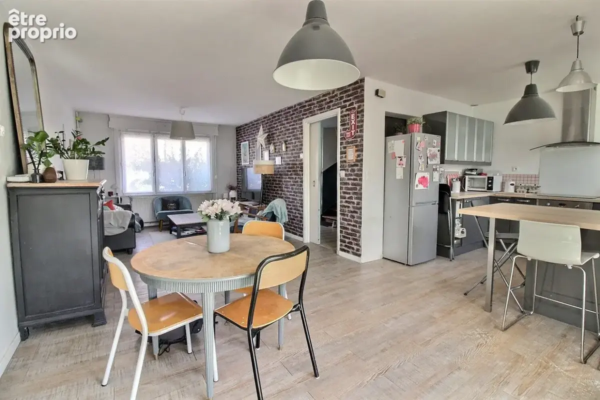 Maison Sequedin - semi individuelle - 4 chambres - garage - jardin - photo 3