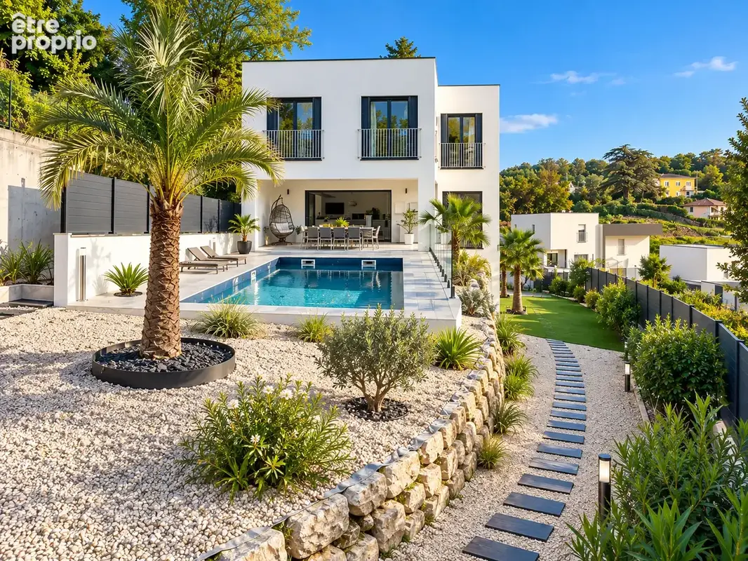 Maison contemporaine sur les hauteurs - photo 23