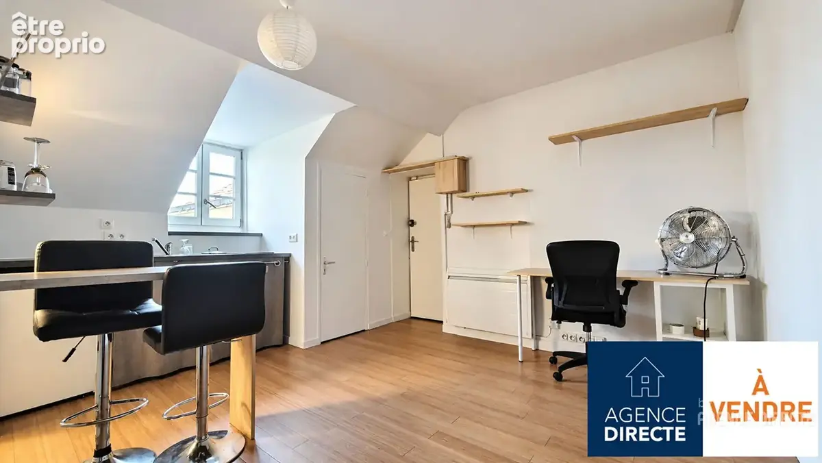 Saint-clement - studio 16m2 + grenier - vendu libre - photo 1
