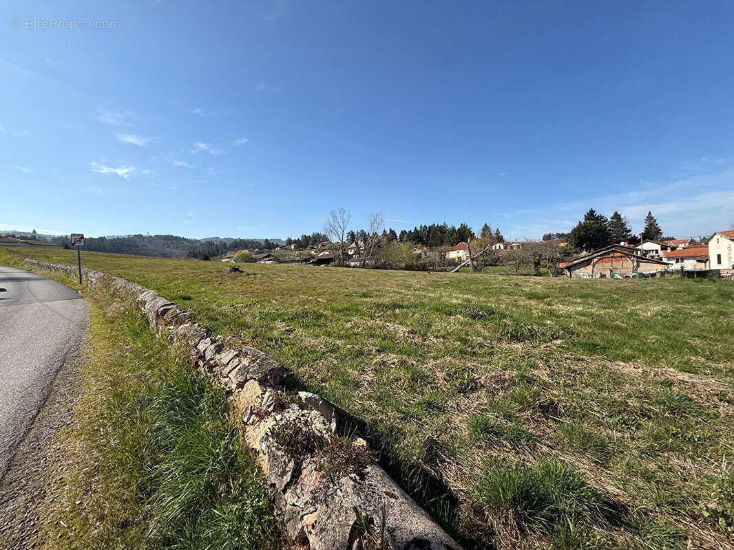 Terrain Saint Andre D Apchon 850 m2 - photo 6