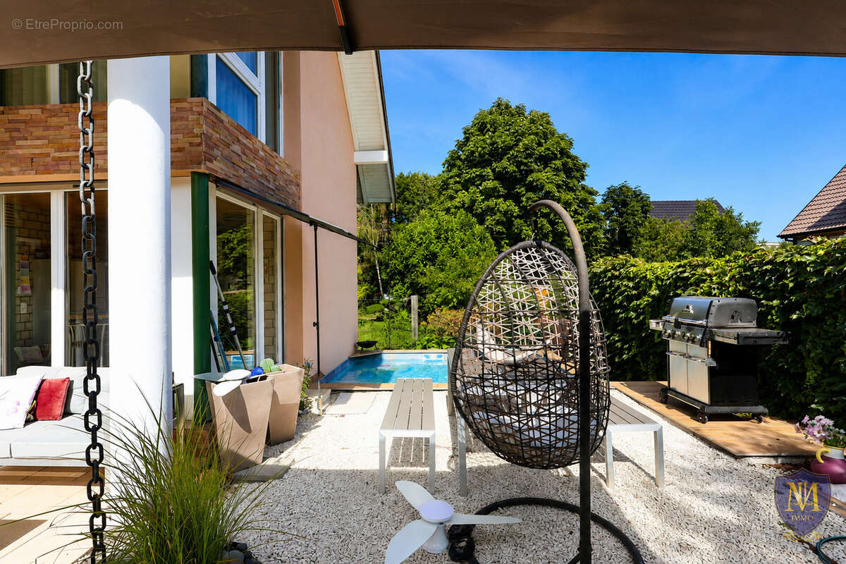 Saint-louis au calme proche frontière avec vue sur la nature magnifique maison d'architecte de 269 m2 - photo 21