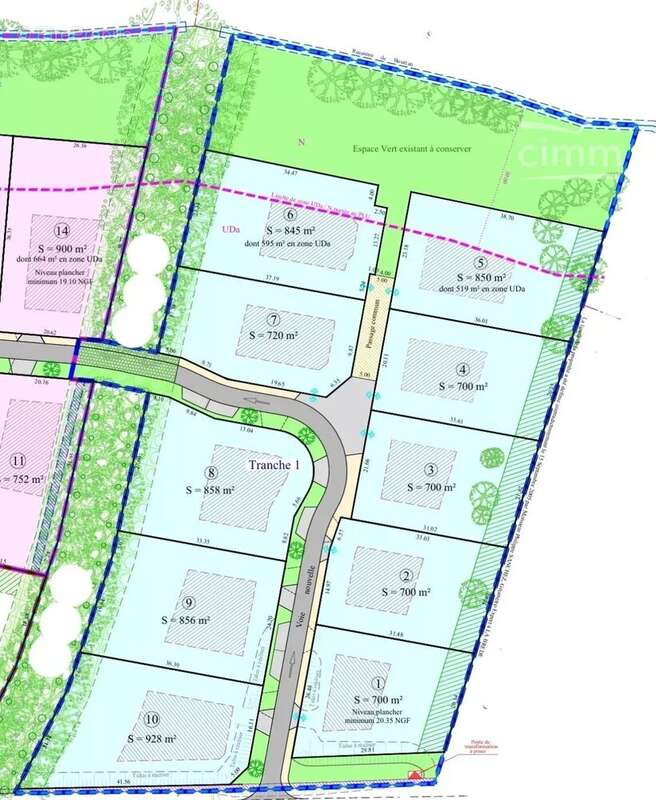 Terrain à MARTILLAC