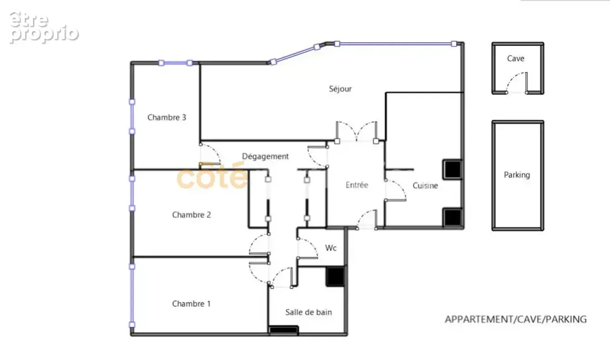 Appartement Bagnolet 4 pièce(s) 82.65 m2 - photo 9