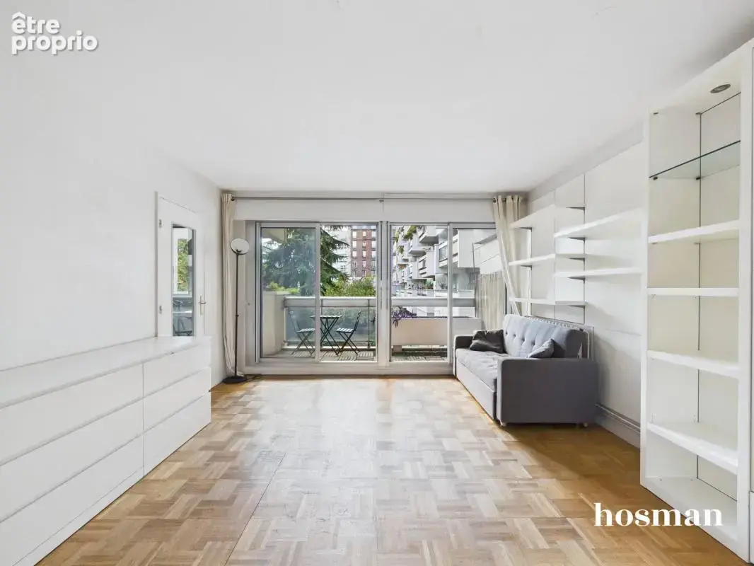 Appartement T1 de 31 m² avec grand balcon de 9m² - Lumineux et calme - Rue Petit, Paris 19ème - photo 5