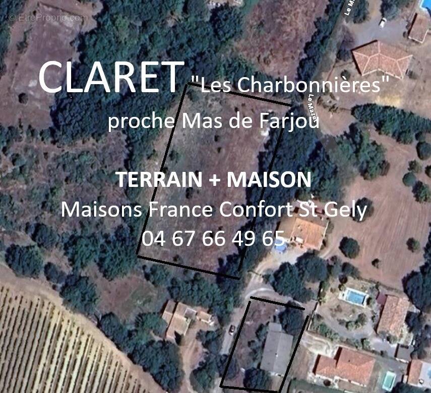 Terrain à CLARET