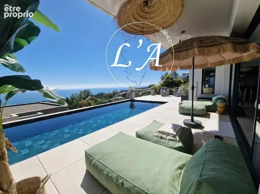 Solenzara – Villa vue mer panoramique avec piscine chauffée - photo 5