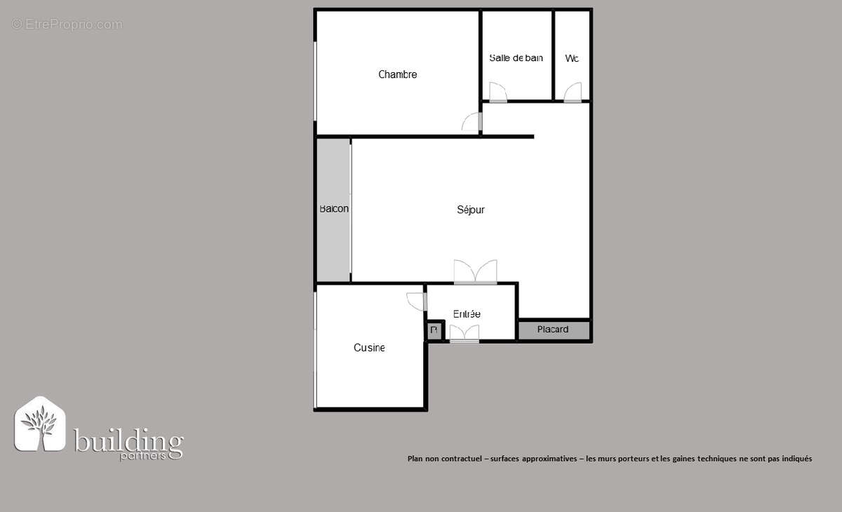 Appartement à LEVALLOIS-PERRET