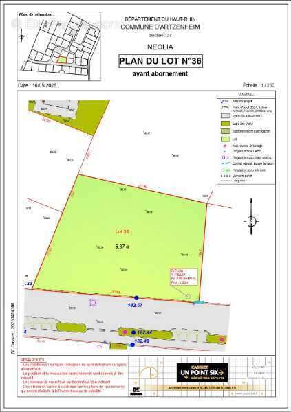 Terrain à ARTZENHEIM