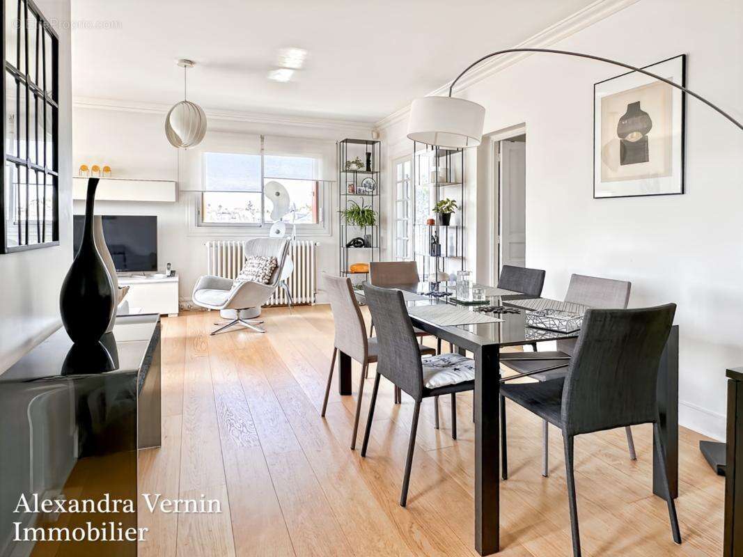 Appartement familial Saint-Germain-en-Laye rue de Tourville dernier étage refait à neuf - photo 8