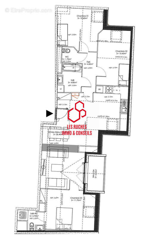 Appartement à ARPAJON